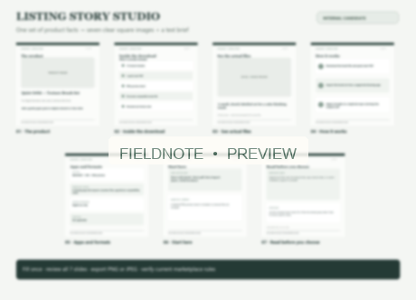 Illustrative preview